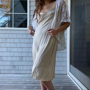 Gary Graham Champagne Slip Dress